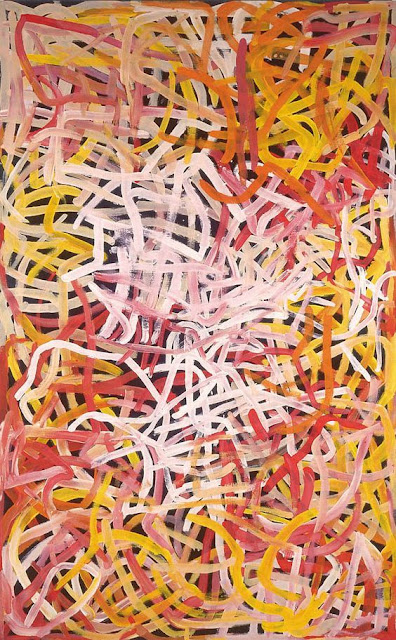 Emily Kame Kngwarreye painting Emily Kame Kngwarreye painting