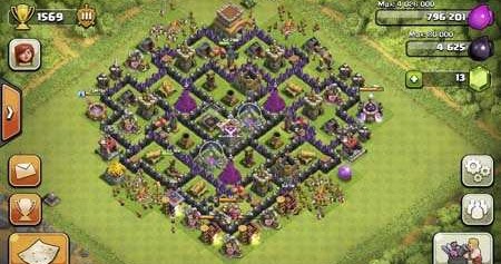 Tata Letak Coc Th 6 - Unduh Pertahanan Terbaik Coc Th 6 Apk Versi