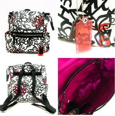 GreenApple4sale: Authentic Branded Bags: Coach Graffiti Floral BackPack