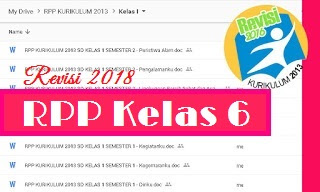 RPP Kelas 6 Kurikulum 2013 Revisi 2018 Semester 1 Tema Selamatkan Makhluk Hidup RPP Kelas 6 Kurikulum 2013 Revisi 2018 Semester 1 Tema Selamatkan Makhluk Hidup