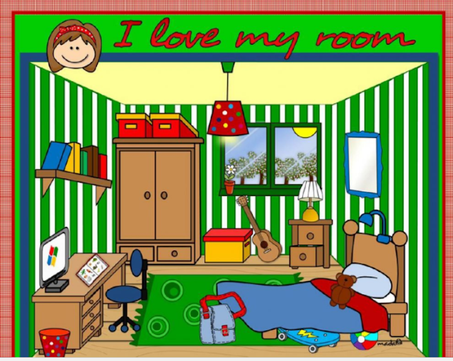 Practise and Learn English Describe Your Room with There is/are