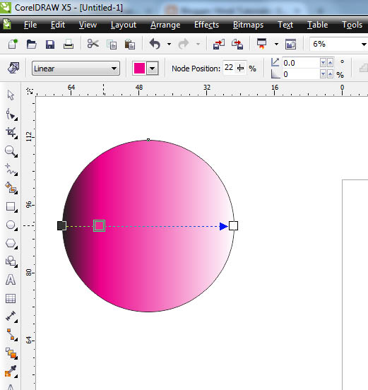 Hindi Tutorials Interactive Fill Tool in Coreldraw in Hindi