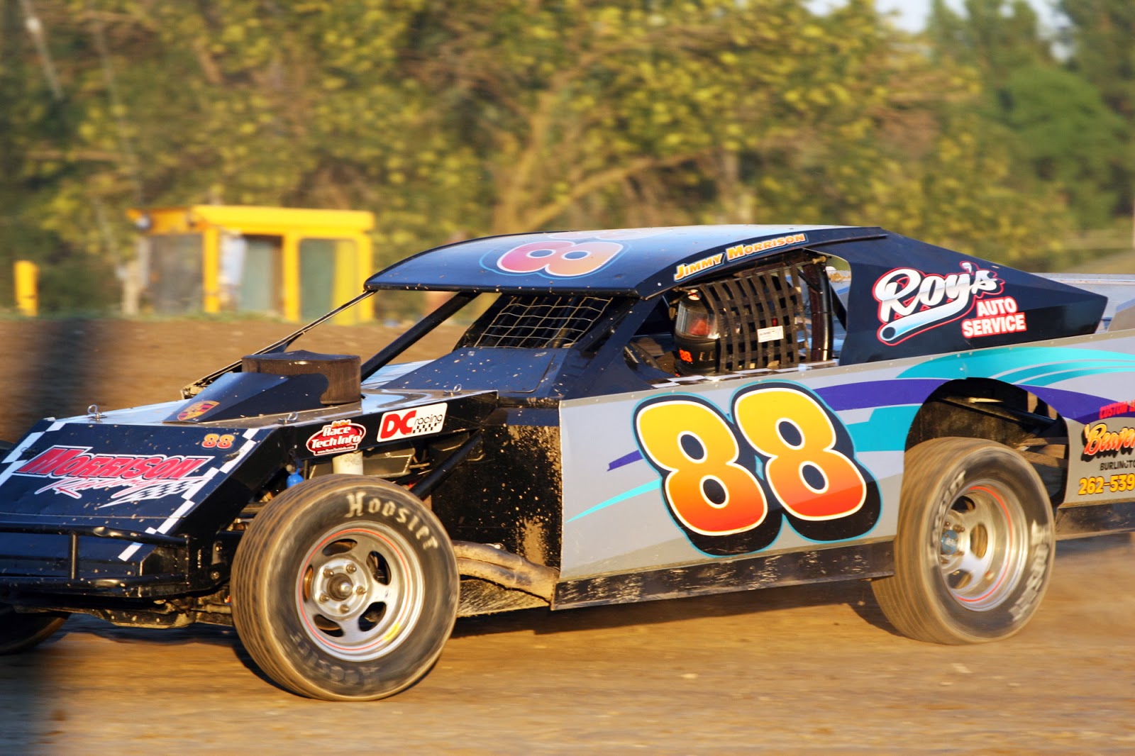 Mark Kodiak Ukena Sprint Car Races at Wilmot Speedway