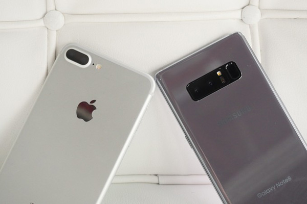 iPhone 8 Plus ve Galaxy Note 8 Hız Testi iPhone 8 Plus ve Galaxy Note 8 Hız Testi