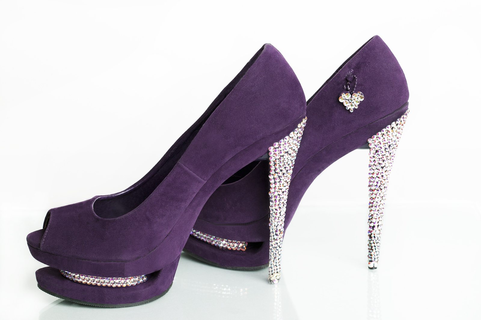 Heels for a purple dress Clearance