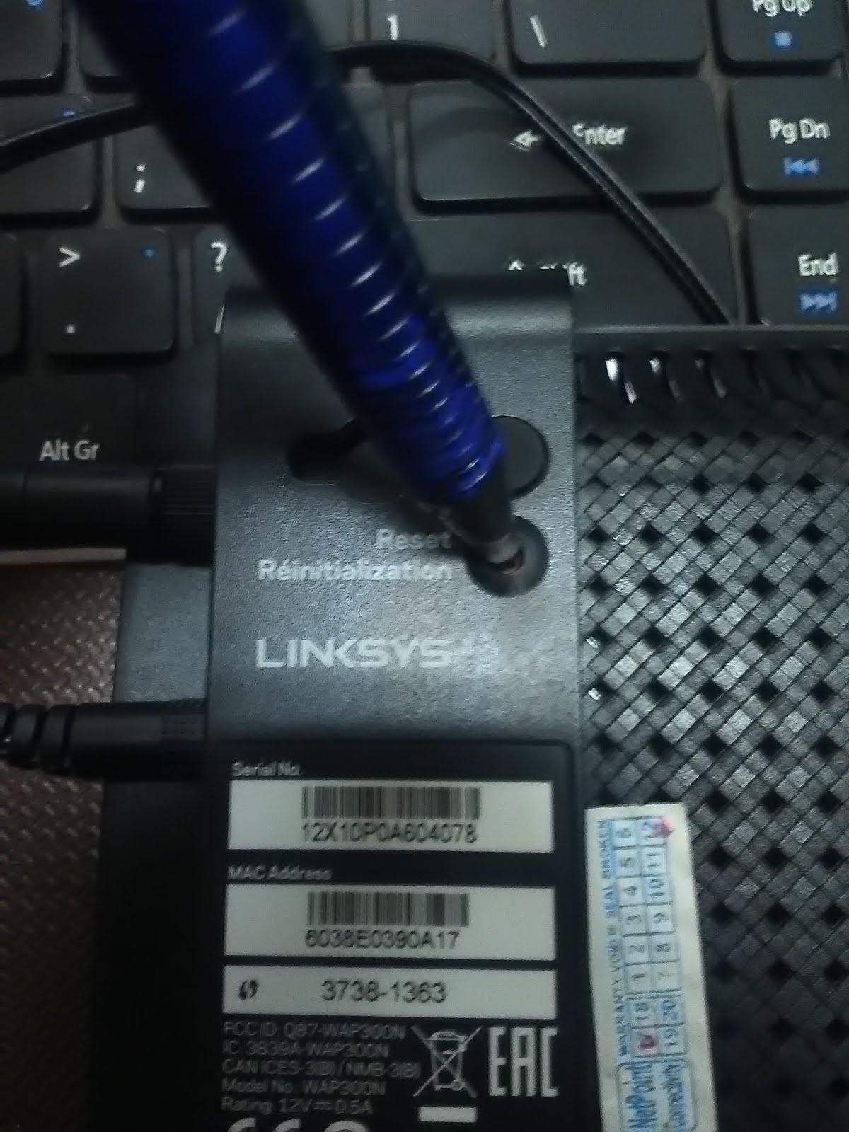 Konfigurasi Wireless Access Point (Menggunakan Linksys WAP300N)