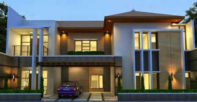Contoh terbaru Model Rumah Minimalis 2 Lantai Tampak Depan MODERN Contoh terbaru Model Rumah Minimalis 2 Lantai Tampak Depan MODERN