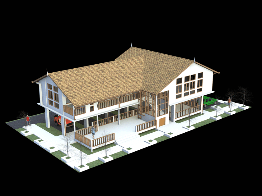 RAIHAN & DESIGN: Modern Malay Kampung House, Pasir Mas, Kelantan