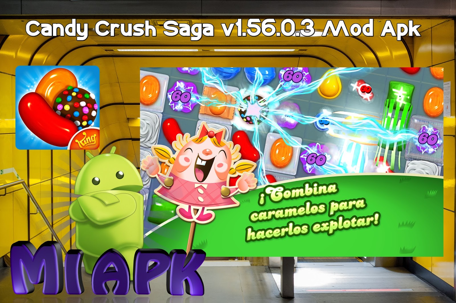 candy crush saga mod apk