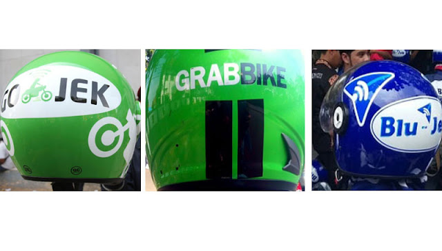 Perbedaan GO-JEK, Grabe Bike, dan Blu-Jek