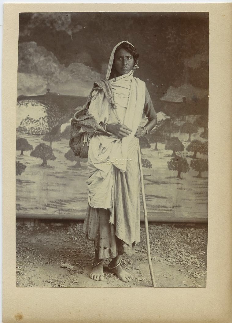 Indian Woman Traveller - c1900's