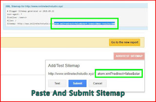 Paste sitemap and submit-google search console Paste sitemap and submit-google search console