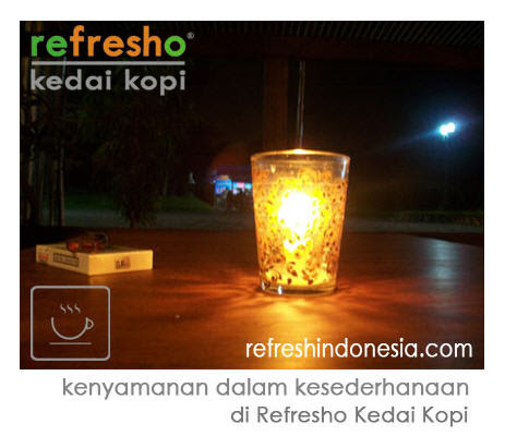 Malam Minggu di Kedai Kopi Refresho