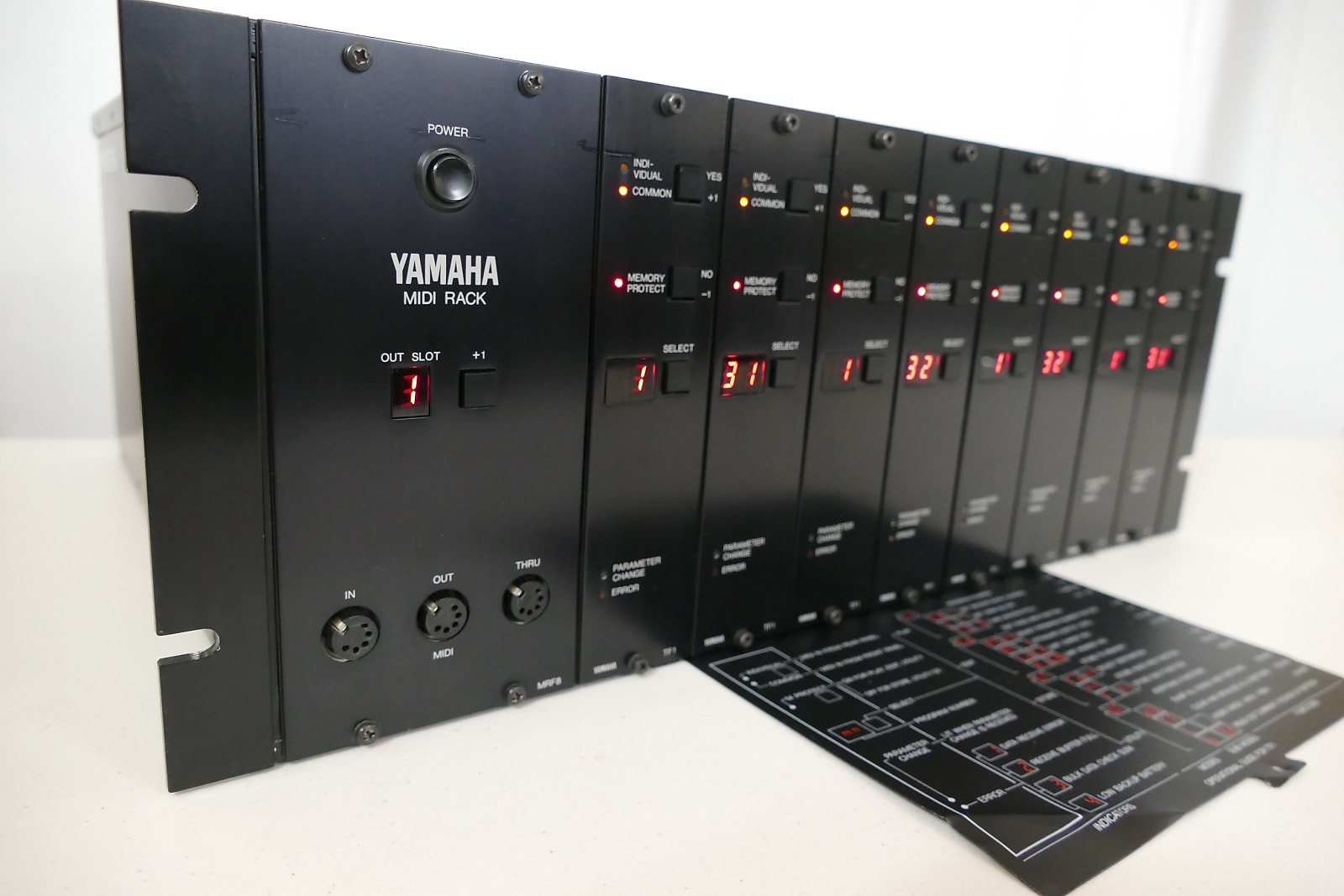 MATRIXSYNTH Yamaha TX816 FM Synthesizer 8 DX7's in a Rack