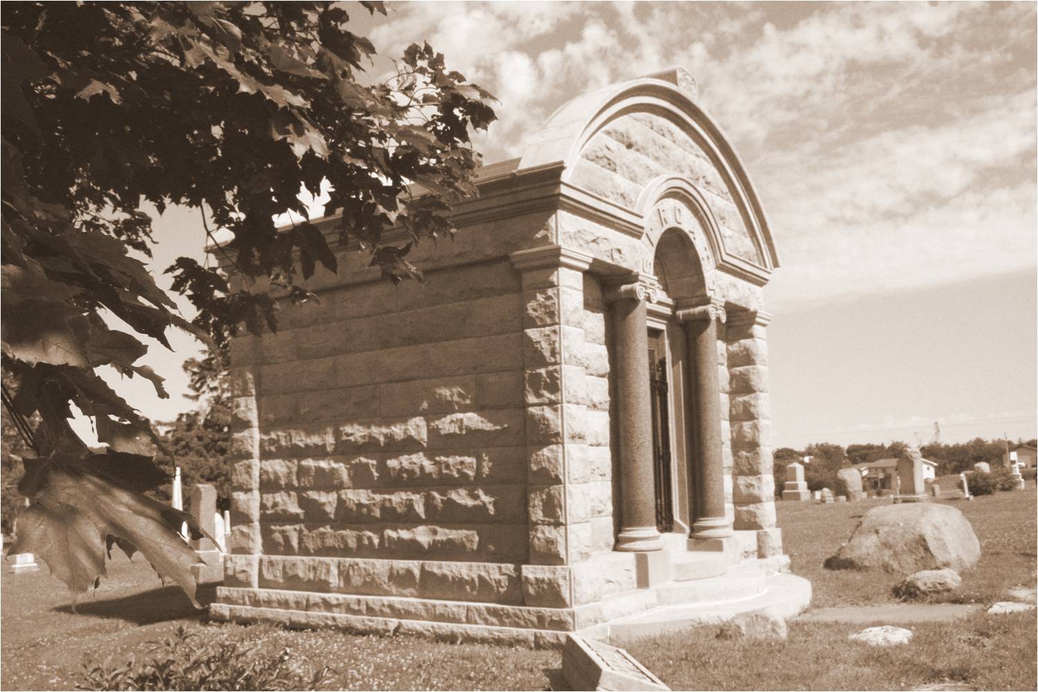 Prairie Trails Museum Sproatt Mausoleum