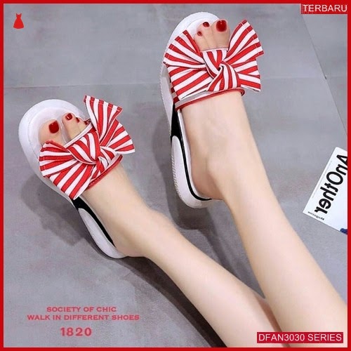 DFAN3030S166 Sepatu Us73 Sandal Sol Wanita Jadi Flip BMGShop