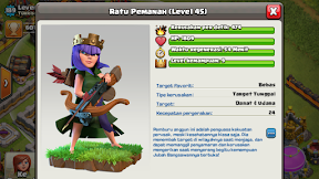 Inilah Biaya dan Lama Upgrade Ratu Pemanah (Archer Queen) COC Terbaru