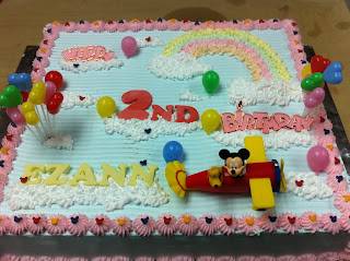 Ezann's Mickey Birthday cake
