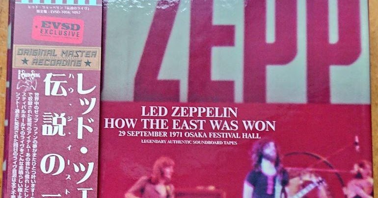 100 greatest bootlegs: #118 LED ZEPPELIN - How The East Was 