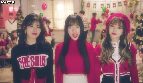 우주소녀 크리스마스 보이런던.jpgif | 인스티즈