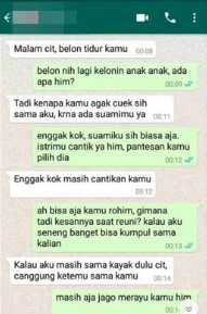 Viral Percakapan WA Seorang Pria dengan Mantan Usai Reunian, Akhirnya Ini yang Terjadi
