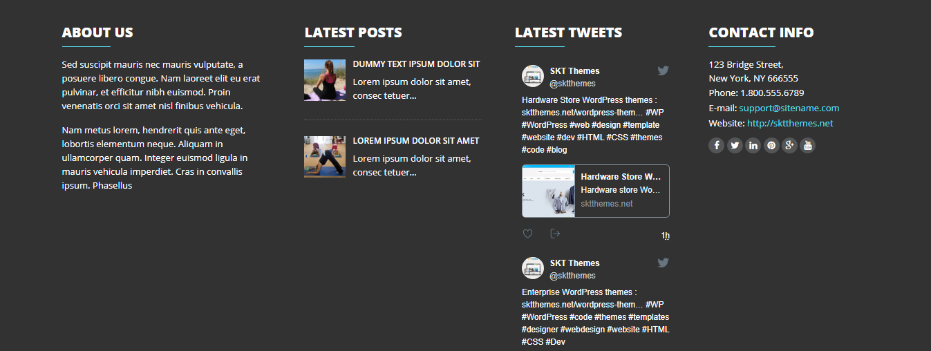 skt yogi lite wordpress theme free download get any template