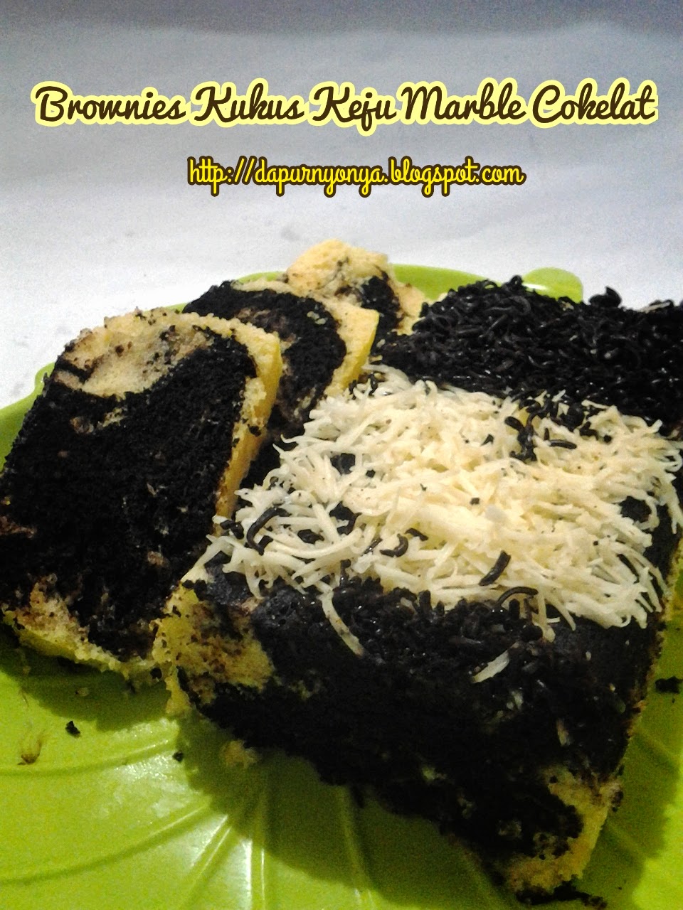 Brownies Kukus Cokelat Keju