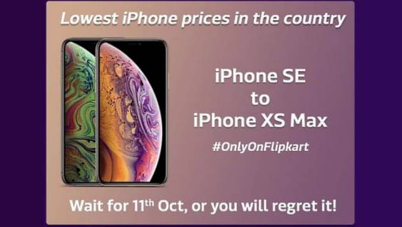Flipkart Big Billion Days i-Phone Sale Flipkart Big Billion Days i-Phone Sale