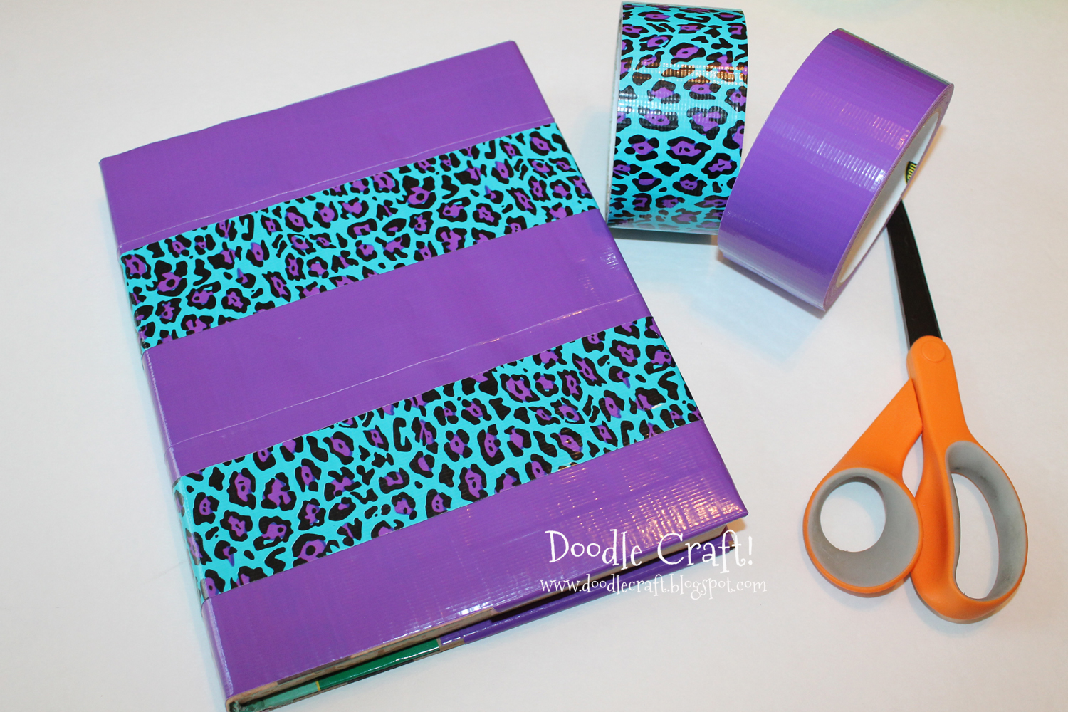 Simply Genius Craft Duct Tape Roll with Colors and Patterns, On Fire