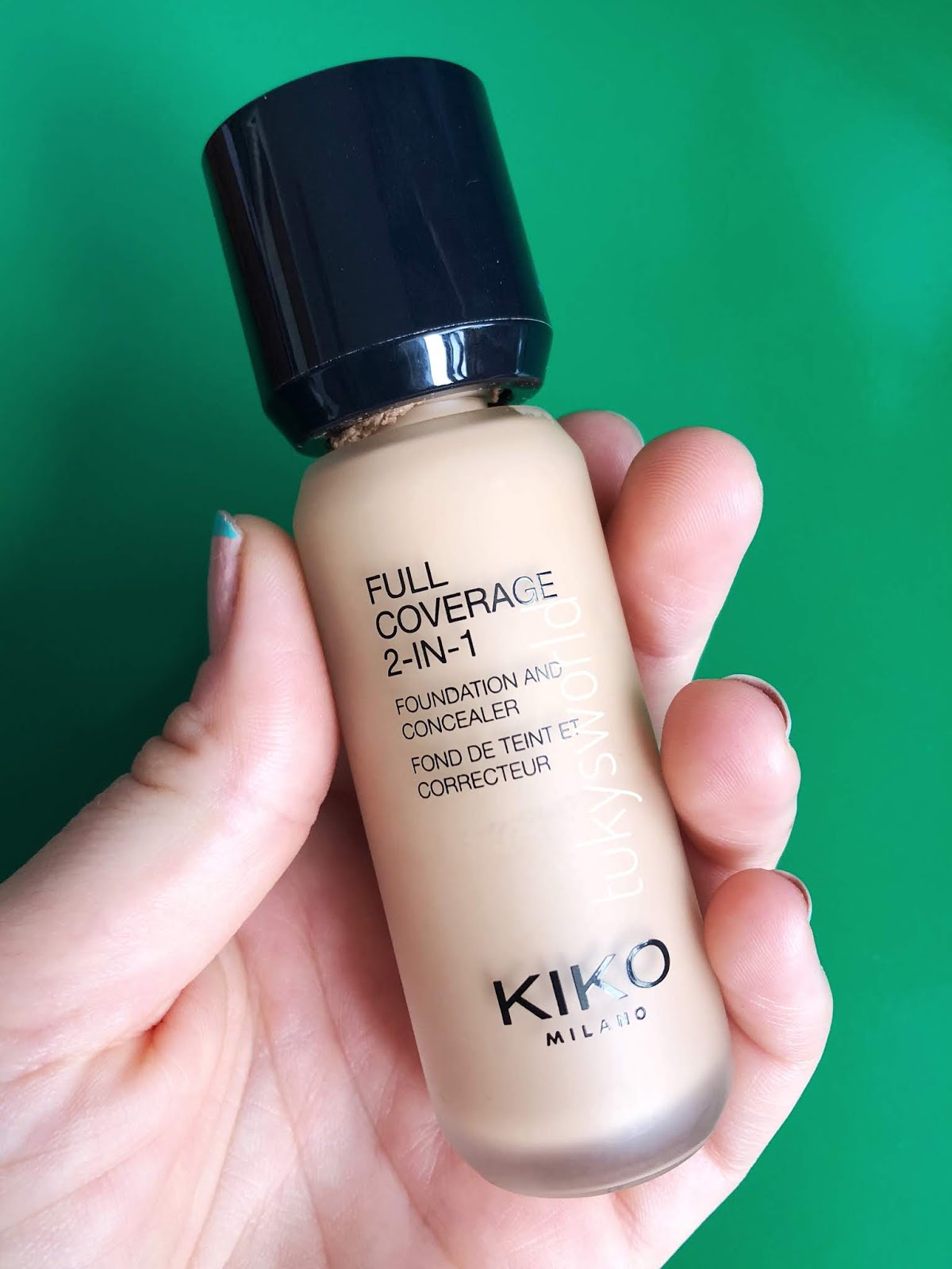 FAVORITOS BASE DE MAQUILLAJE DE KIKO MILANO FULL COVERAGE 2 EN 1