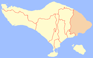 karangasem map