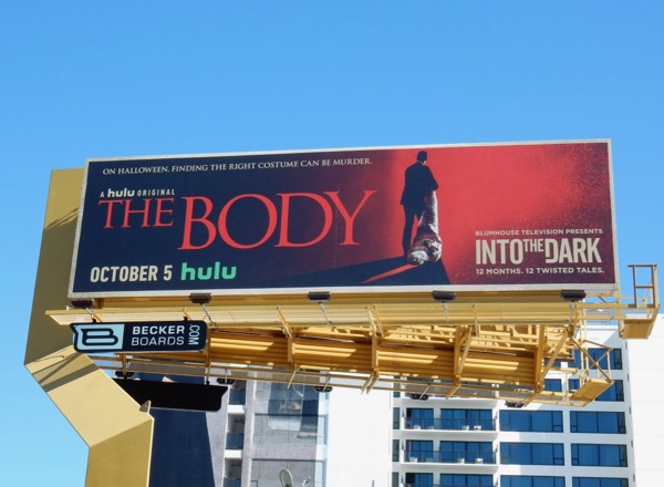 Into the Dark: The Body Hulu billboard Into the Dark Body hulu billboard