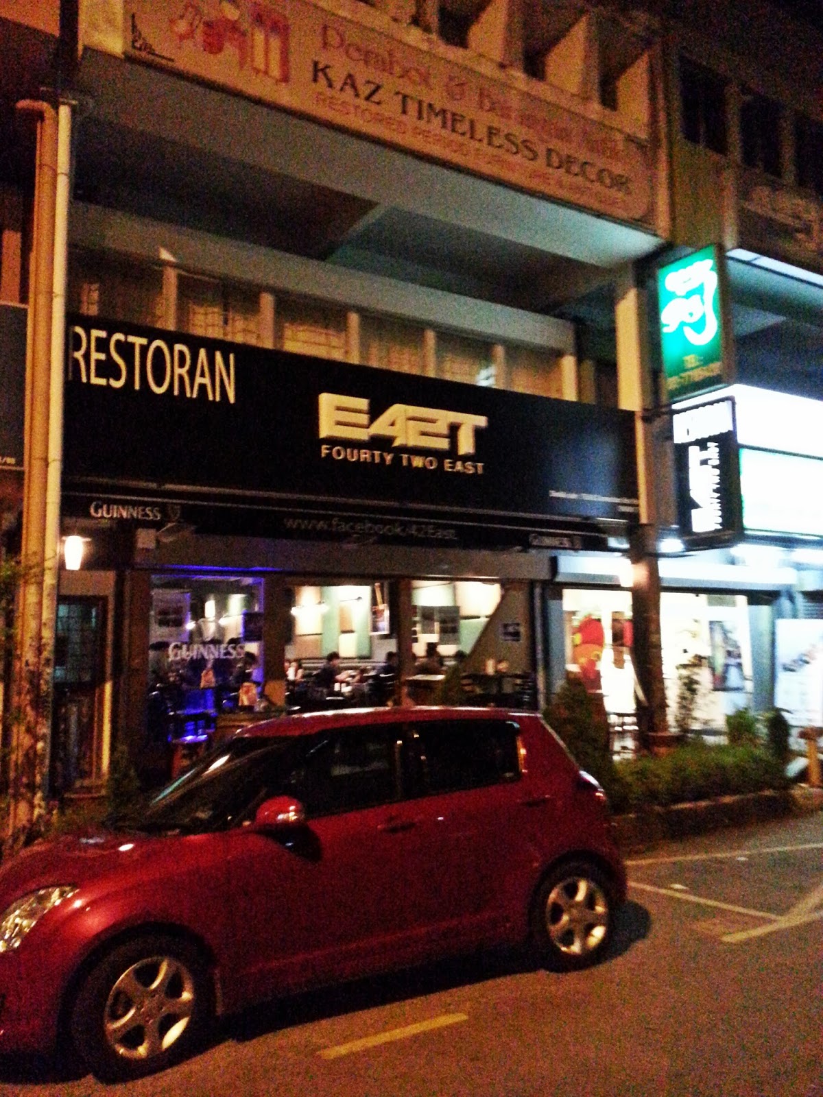 Venoth's Culinary Adventures 42 East Restaurant & Bar TTDI, Kuala Lumpur