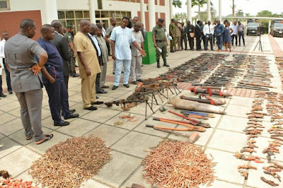 22,430 cultists surrendered 8,572 arms,147 explosives as River State concludes first phase of Amnesty Programme