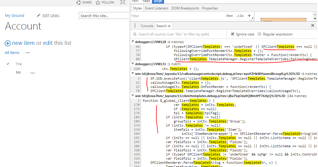 Murugesa Pandian SharePoint Client Side Rendering Part 3