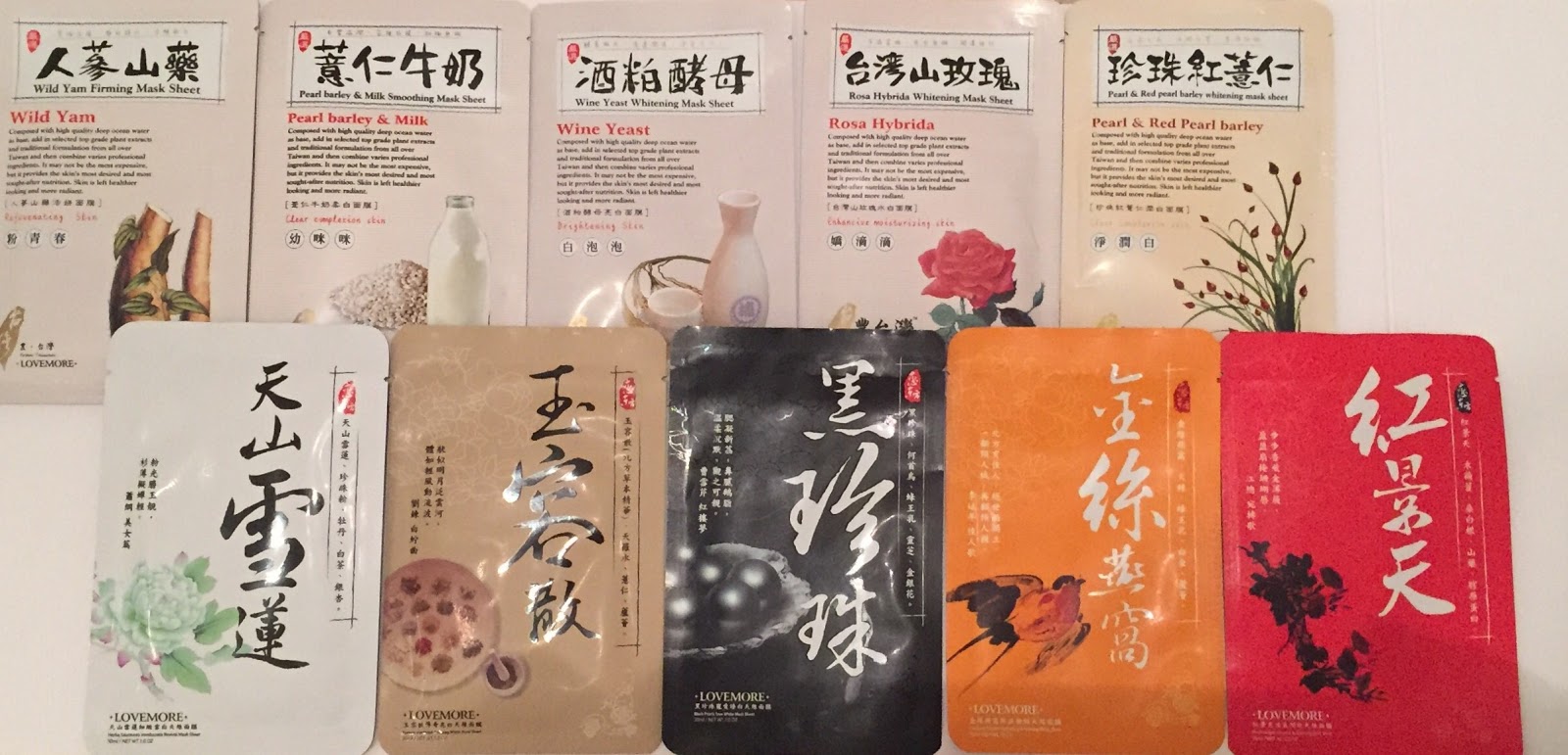 macaron mini review of lovemore sheet masks beautius shop lovemore sheet mask
