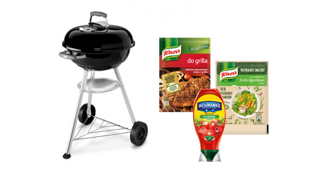Wygraj grill Weber oraz zestaw produktów Knorr i Hellmann’s Konkurs