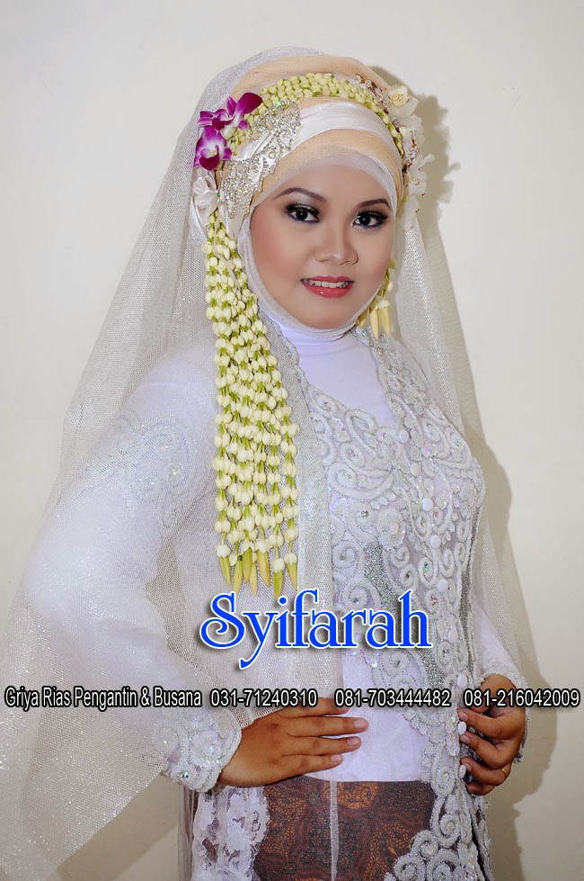Rias Pengantin Muslim untuk Akad  Nikah di Surabaya