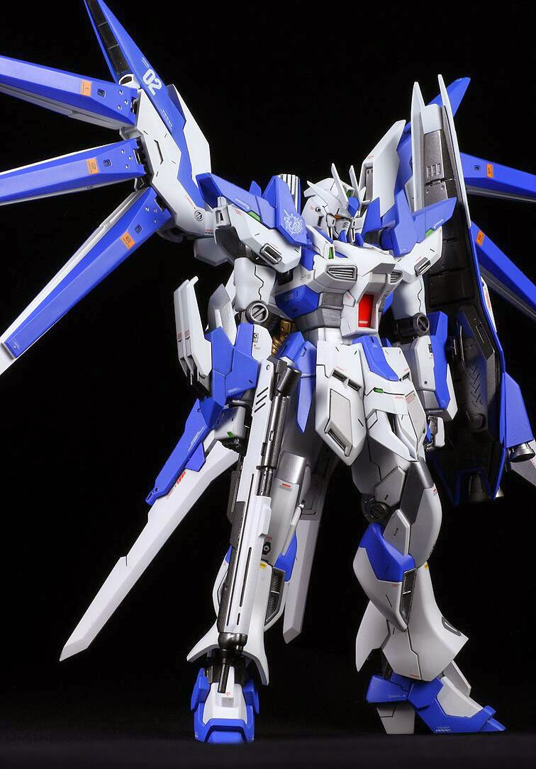 Custom Build: 1/144 nu Gundam 