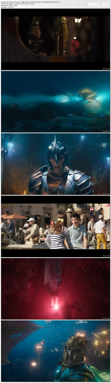 Capturas de la película.