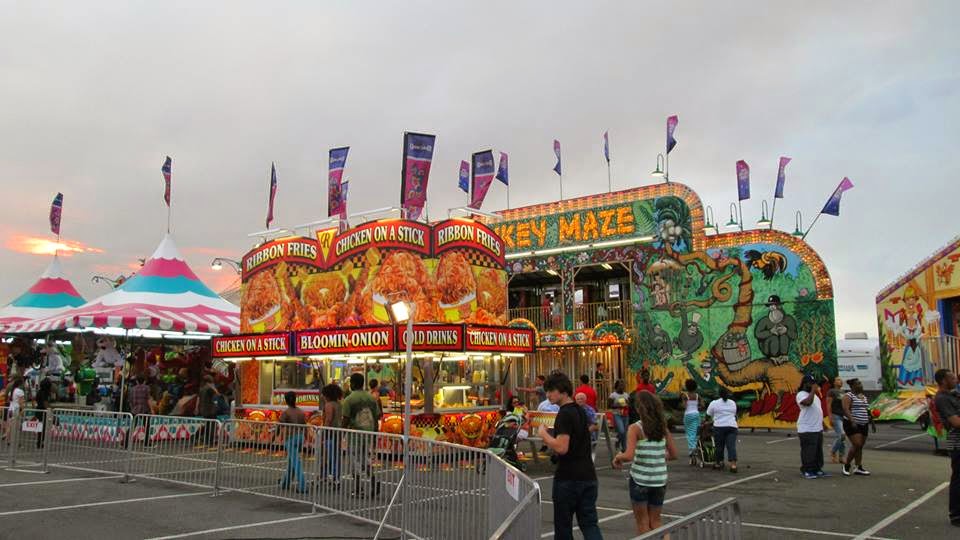 Carnival Chasing Deggeller Attractions at the Fort Bragg Fair