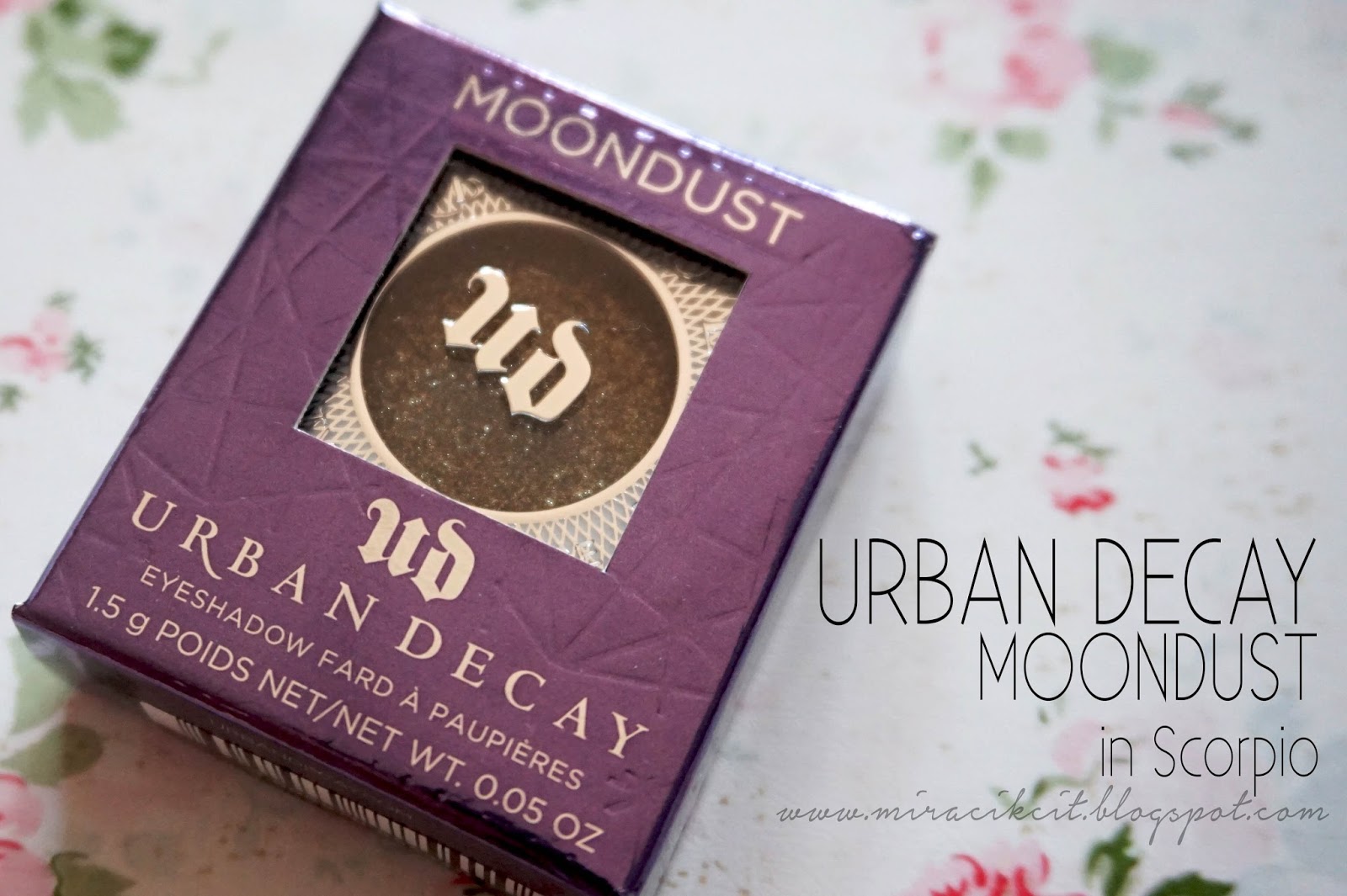 Review Urban Decay Moondust Eyeshadow in Scorpio — miracikcit Review Urban Decay Moondust Eyeshadow in Scorpio — miracikcit