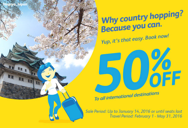 Cebu Pacific International Flights 2016