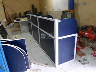 Meja Partisi Kantor + Furniture Kantor Semarang + Pesan Furniture Cepat