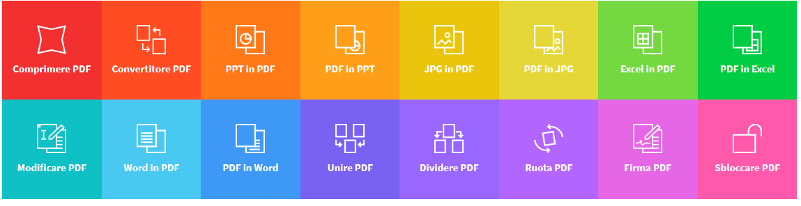 Strumenti per convertire PDF