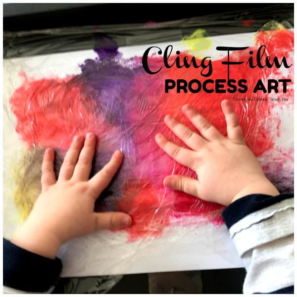 Cling Film Process Art