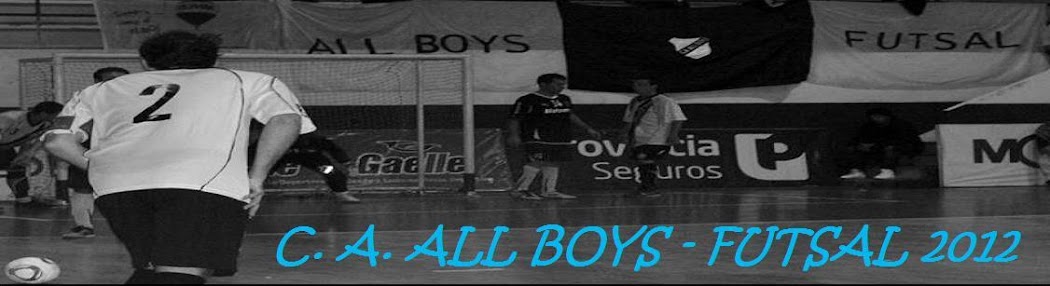 * C. A. ALL BOYS - FUTSAL 2012 *