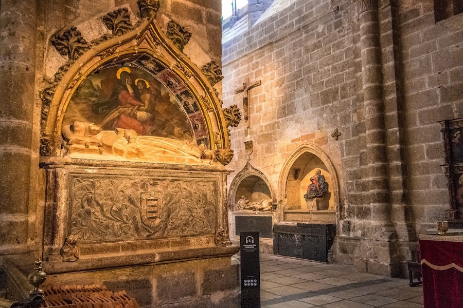 España, Castilla y León, Ávila, Catedral,