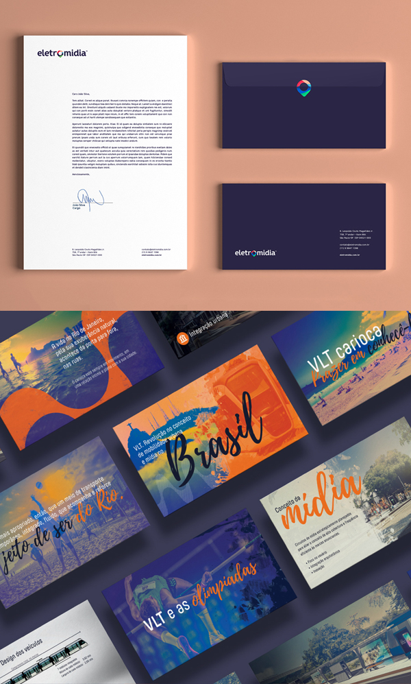 Eletromidia Branding Inspirasi Desain Branding Identity - Eletromidia Branding