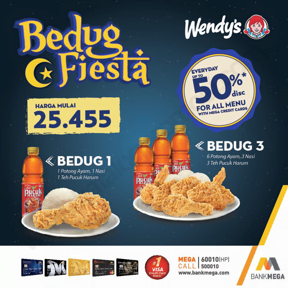Harga Paket Wendys Bedug Fiesta 2017 Harga Paket Wendys Bedug Fiesta 2017